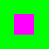 Дополнительные цвета зеленый - фиолетовый